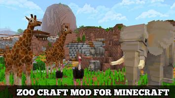 Zoo Craft Mod for Minecraft pe تصوير الشاشة 1