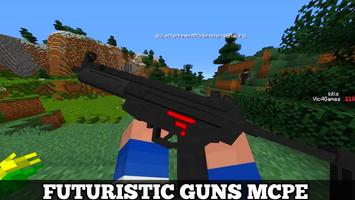 Futuristic Guns Mod for MCPE ảnh chụp màn hình 3