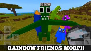 Rainbow Friends Morph Mod MCPE Cartaz