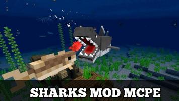 Sharks Mod for Minecraft pe syot layar 1