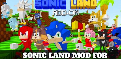Sonic Land Mod for MCPE Affiche