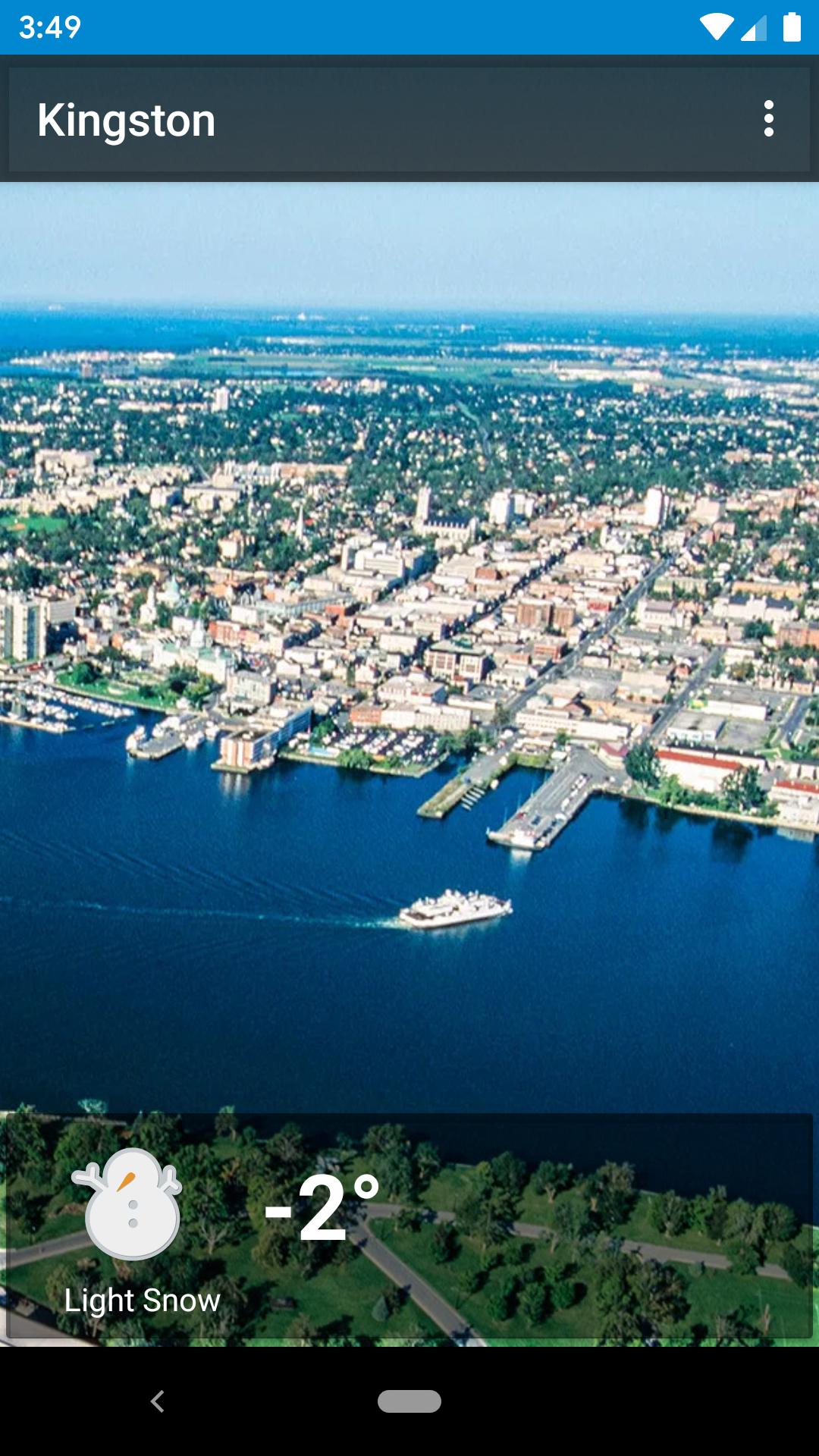 Kingston, Ontario CA - weather and more for Android - APK Download