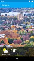 Canberra, Australia - weather and more पोस्टर