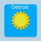 Detroit, MI - weather and more biểu tượng