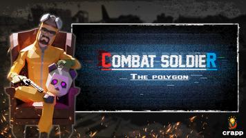 Combat Soldier - The Polygon Affiche