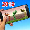 Zielony obcy taniec 2019