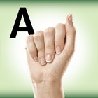 Sign Language Alphabet Cards أيقونة