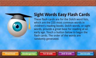 Sight Words Flash Cards poster