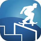 Skate The Line Rail Grind Fun آئیکن