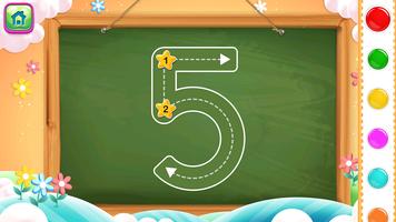 Numbers, ABC, Spelling Tracing syot layar 2