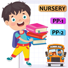 Nursery LKG UKG Learning App biểu tượng