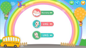 Nursery LKG UKG Learning App Poster