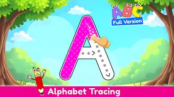ABC Alphabet & Cursive Tracing Poster