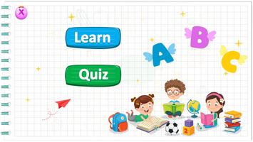 Kids Spelling app Learn & Quiz Affiche