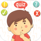 Quiz game for preprimary kids icône