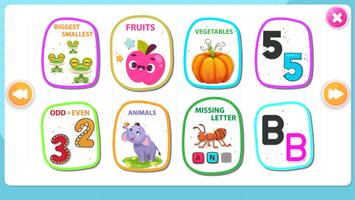 Quiz game for preprimary kids captura de pantalla 2