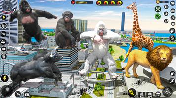 Wild Gorilla Game: Smash City screenshot 2