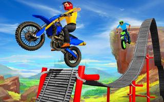 Poster Crazy Bike Real Impossible Track Stunt 2020