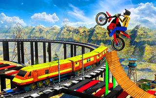 Crazy Bike Real Impossible Track Stunt 2020 captura de pantalla 3