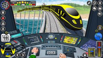 Euro Train Driving Simulator تصوير الشاشة 2
