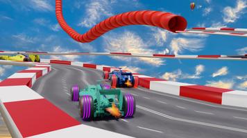 Formula Car - Cars Ramps Stunt Plakat