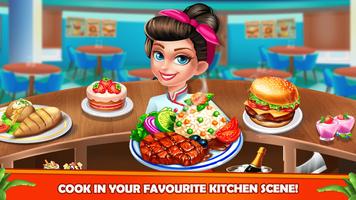 Cooking Fun: Restaurant Games โปสเตอร์