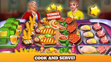 Kitchen Star เกมทำอาหาร ภาพหน้าจอ 1