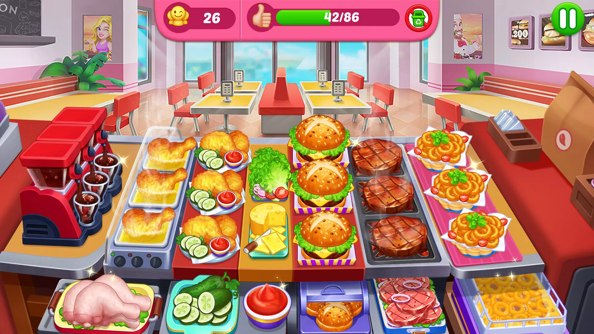 Jogo Engraçado de Comida Louca HOGAR Y MÁS