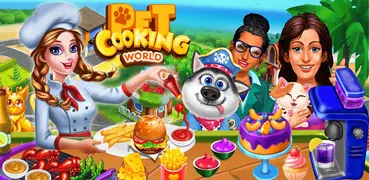 宠物咖啡馆-动物餐厅疯狂烹饪游戏