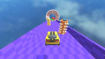 Hill Descent - Car Race 3D capture d'écran 3