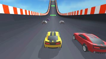 Hill Descent - Car Race 3D 截图 1