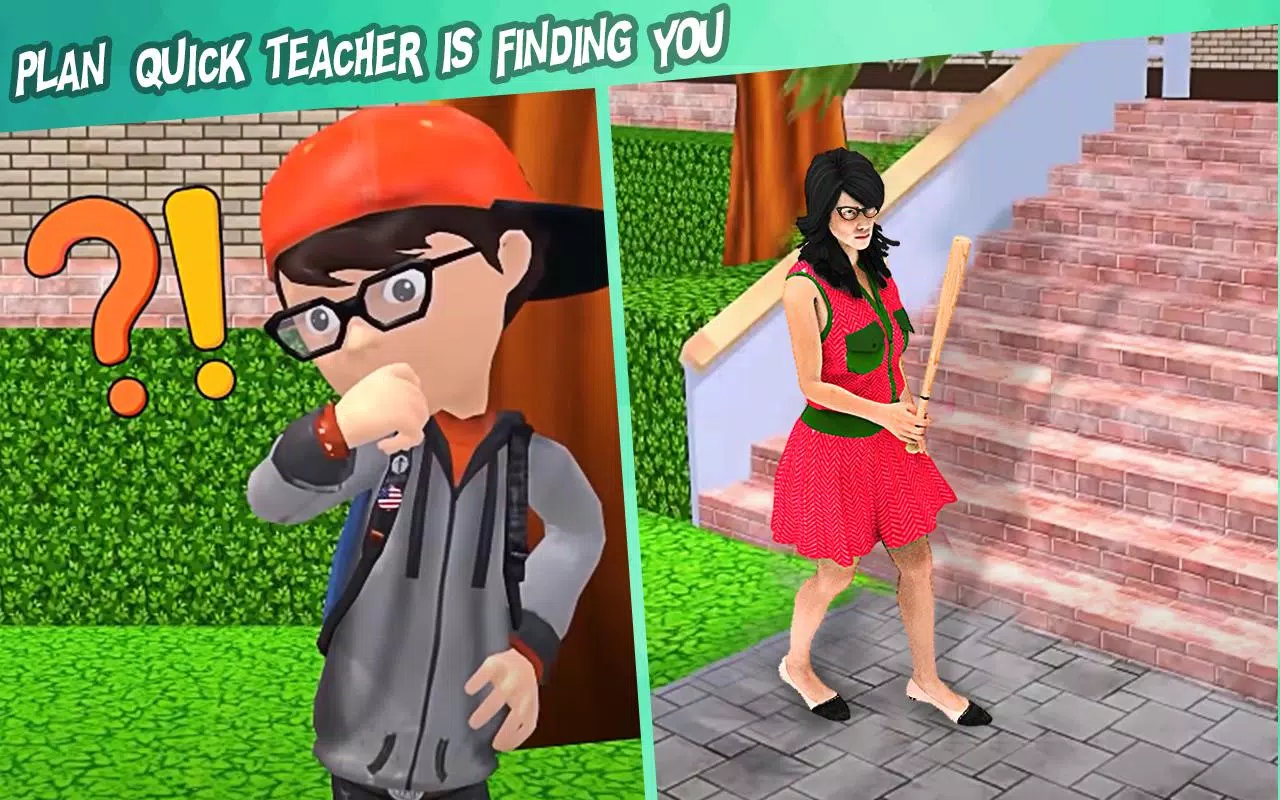 Download do APK de Crazy High School Scary Teacher : Evil Teacher 3D para  Android