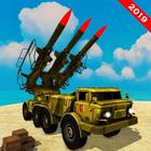 Jeux de camion de missile: US Army battle icône