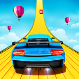 Car Driving & Racing On Crazy Sky Tracks icône
