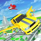 ikon New Flying Car Driver Game : Real Futuristic Car