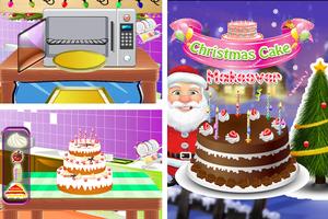 Christmas Cakes Maker Party पोस्टर