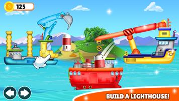 Kids Construction Vehicle Game скриншот 2