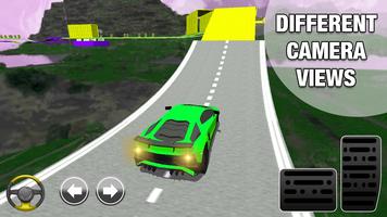 Crazy Impossible Tracks - Ultimate Car Driving capture d'écran 3