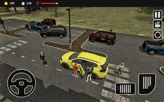 Crazy Taxi Driving Jeux Jeep T capture d'écran 1