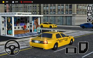 Crazy Taxi Driving Jeux Jeep T capture d'écran 2