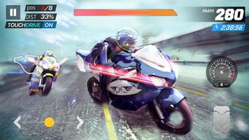 Crazy Racing Moto 3D capture d'écran 1