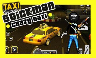 Crazy Stickman Taxi Driver Rope Hero Gang Star capture d'écran 1