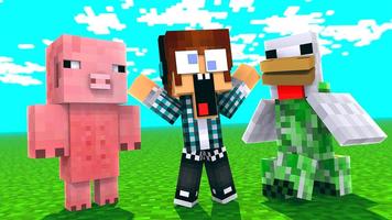 Crazy Skins for MCPE (Minecraft PE) Poster