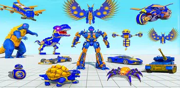Multi Robot Car Transform Game