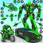 Icona Multi Robot Car Transform Game