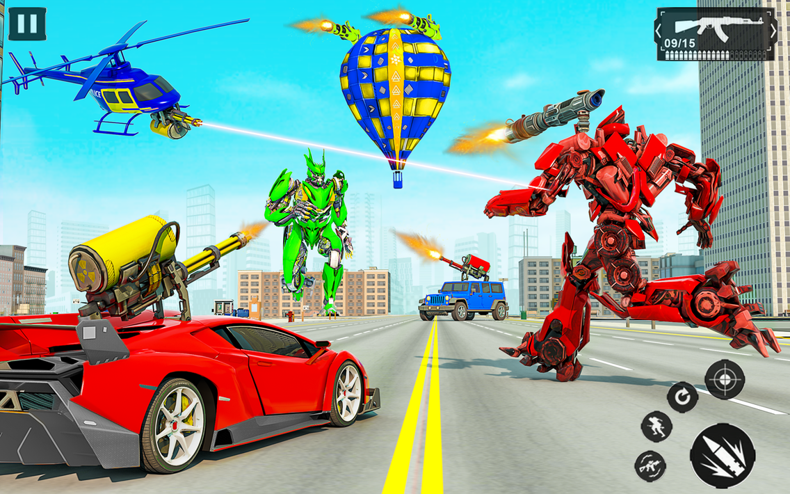 Multi Robot Car Transform Game screenshot 10