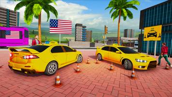 Taxi Car Driving : Taxi Sim 3D imagem de tela 3