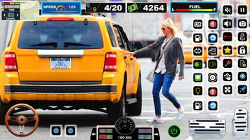 US Taxi Game-Car Games 3d 2021 capture d'écran 2