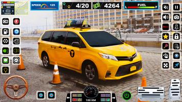 US Taxi Game 2023-Taxi Driver Ekran Görüntüsü 3