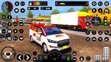 US Taxi Game Simulator-Taxi 3d पोस्टर